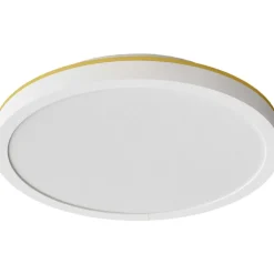 Plafon 20 Wall/Ceiling Lamp, Black / Brass