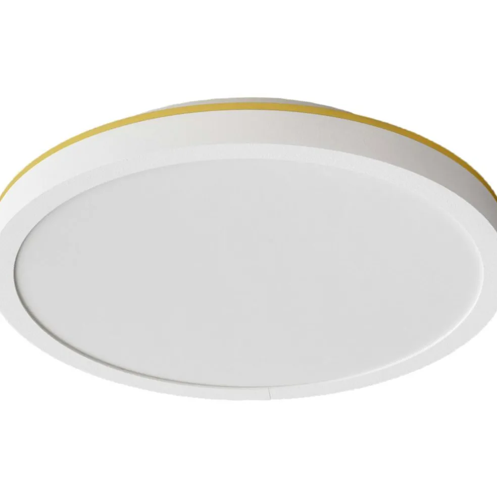 Plafon 20 Wall/Ceiling Lamp, Black / Brass