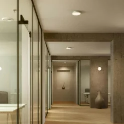 Plafon 20 Wall/Ceiling Lamp, Black / Brass