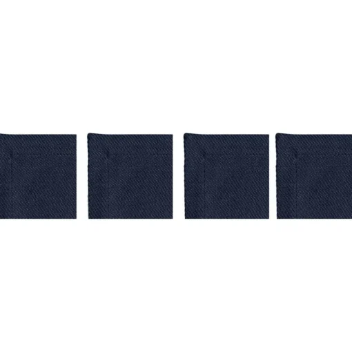 Plain Coasters 10x10 cm 4-pack, Grey