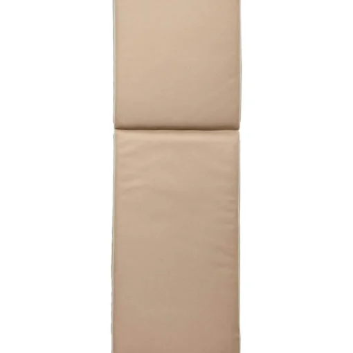 Plain Sunbed Cushion 60x186 cm, Beige
