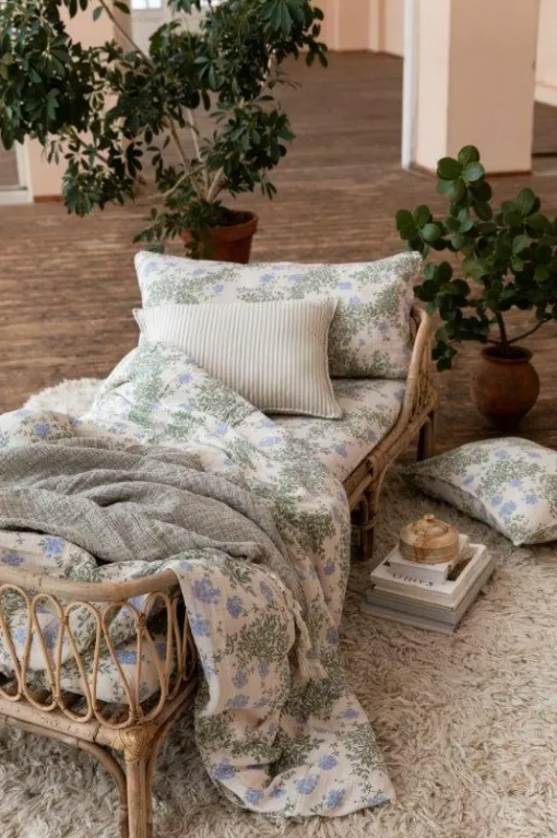 Plumbago Bed Set, 140x200 + 50x70 cm
