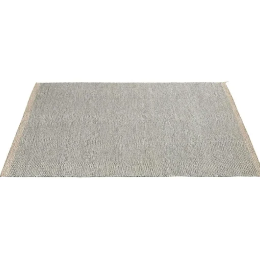 Ply Wool Rug 200x300 cm, Black / White