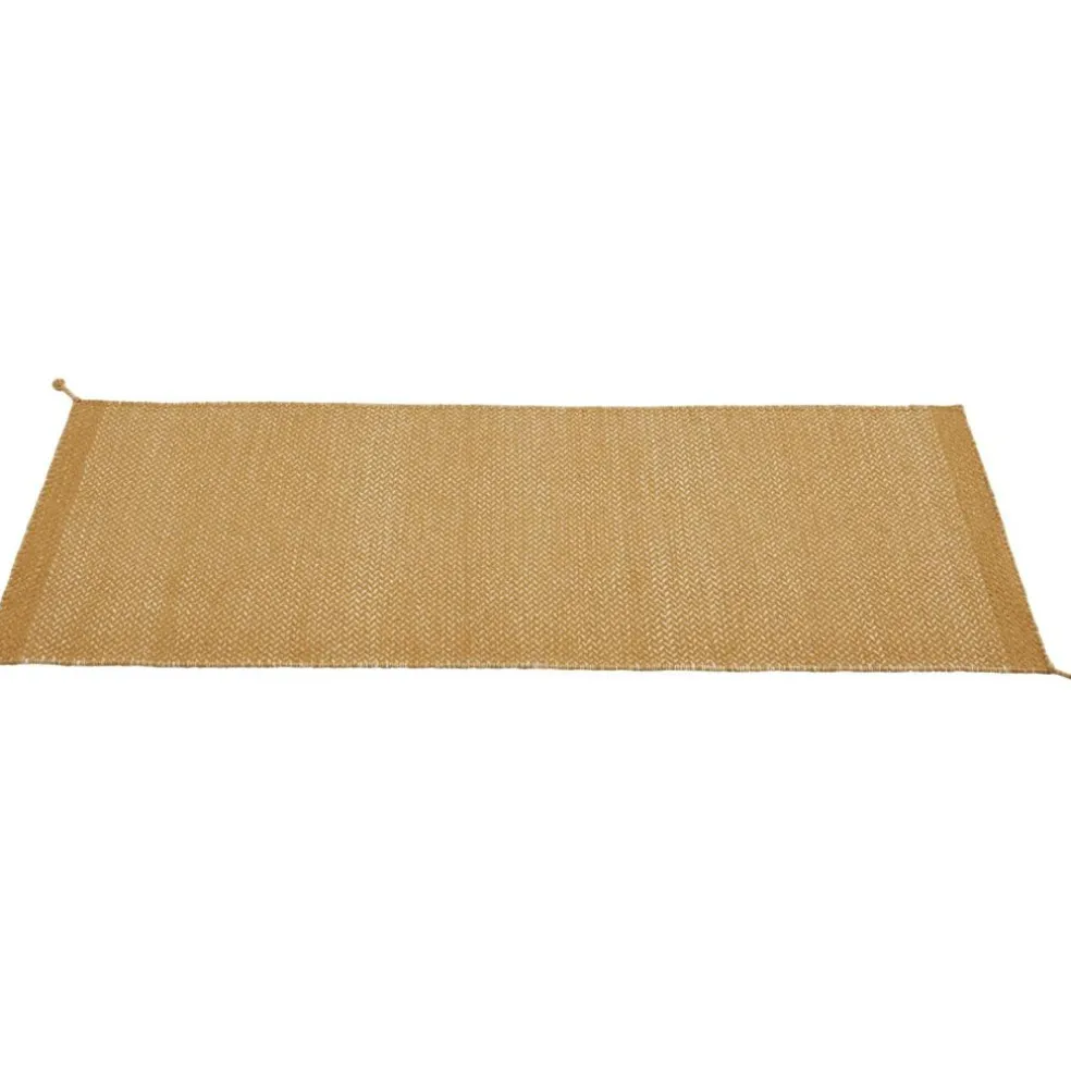 Ply Wool Rug 200x300 cm, Burnt Orange