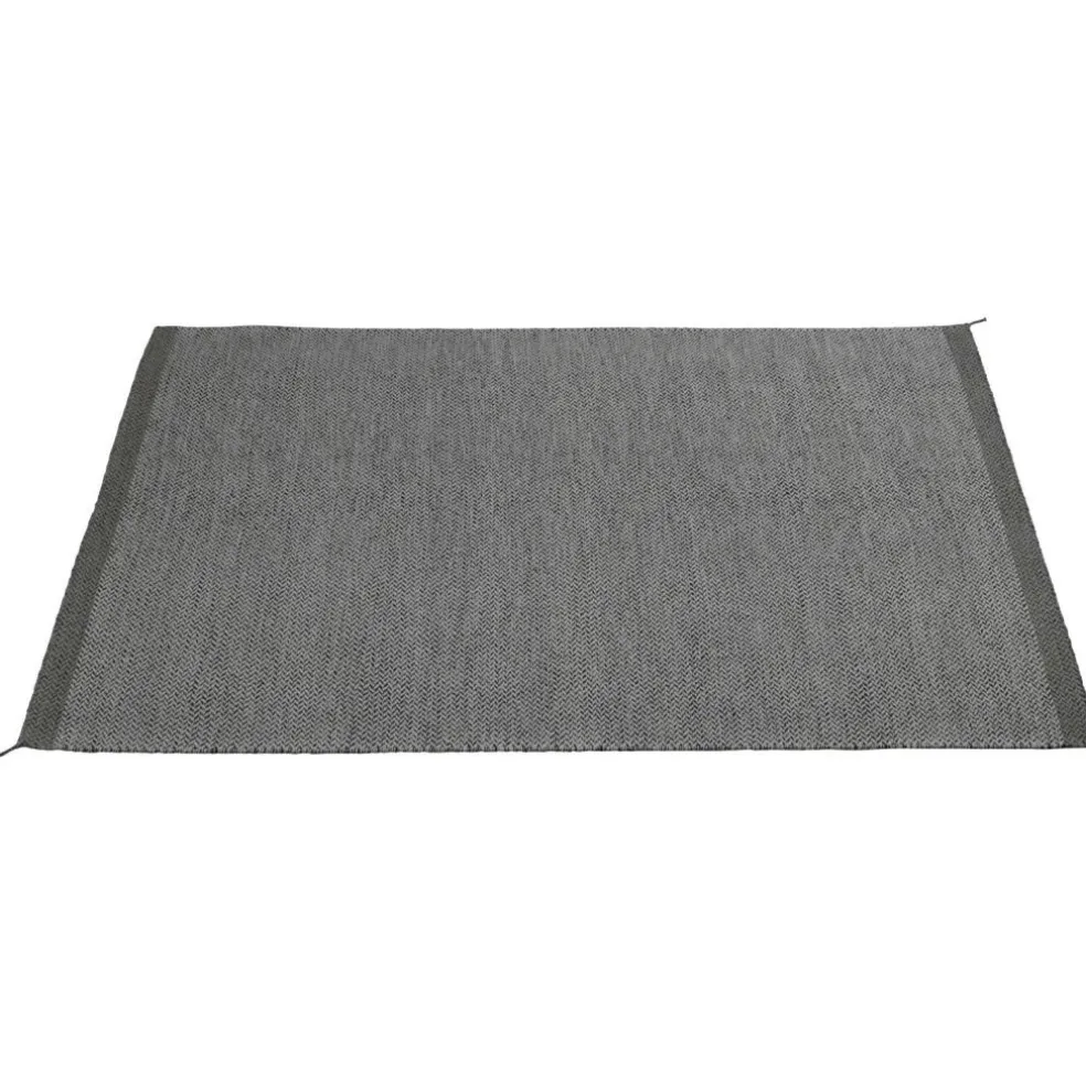 Ply Wool Rug 80x200 cm, Dark Grey