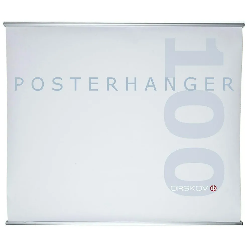 Posterhanger 100cm, Aluminium