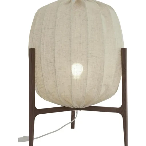 Prisma Floor Lamp, Oak / White