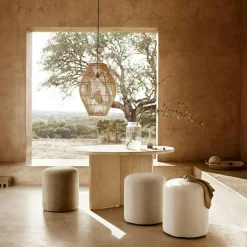 Pufdine Pouf, Sand
