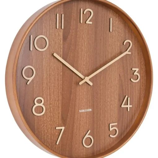 Pure Wall Clock S, Dark Lind