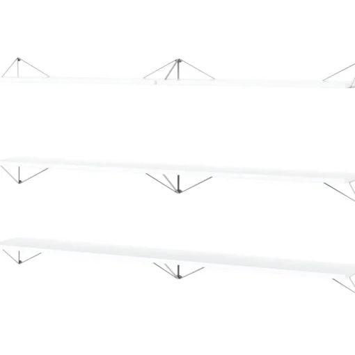 Pythagoras Shelf Set 6 Shelves, Oak / White
