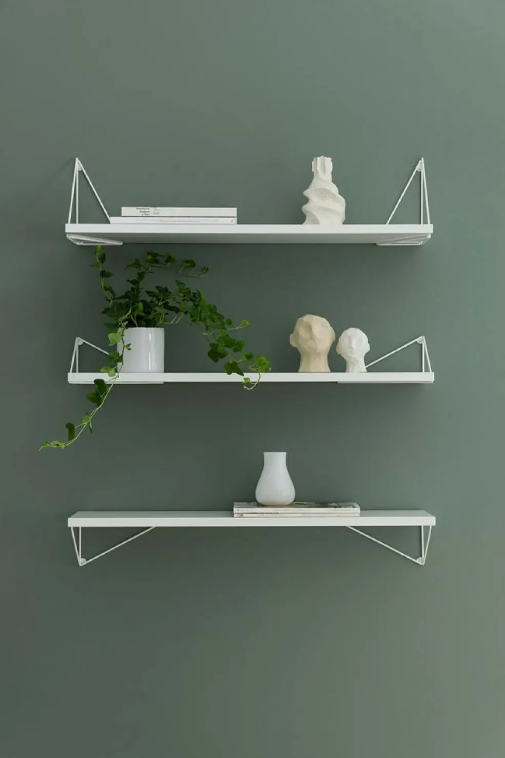 Pythagoras Shelf Set, White