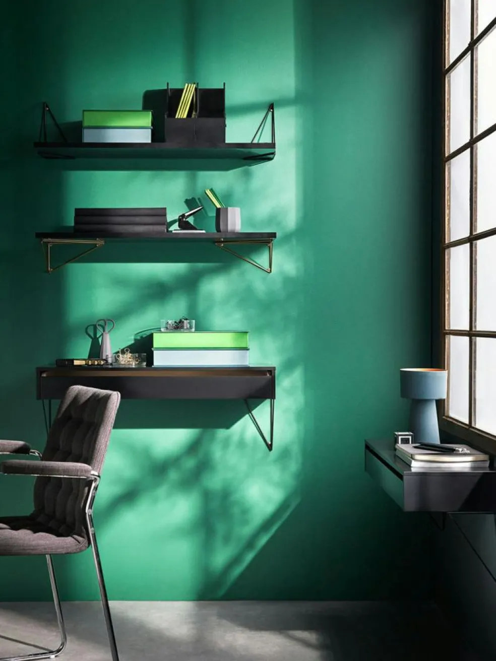 Pythagoras Shelf Set, White