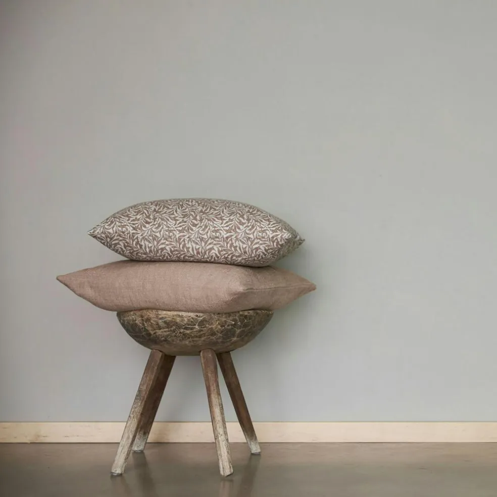 Ramas Cushion Cover 50x50 cm, Beige/White