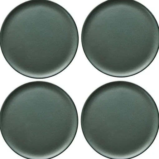 Raw Dinner Plate 28 cm 4-pack, Northern Green