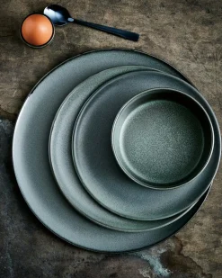 Raw Dinner Plate 28 cm 4-pack, Northern Green