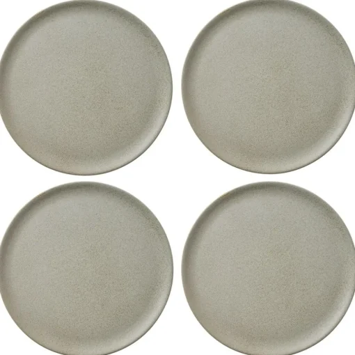 Raw Dinner Plate 28 cm 4-pack, Northern Green