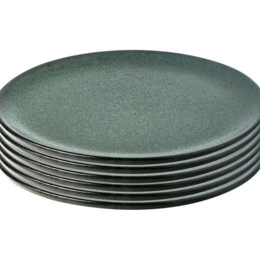 Raw Dinner Plate 28 cm 6-pack, Northern Green