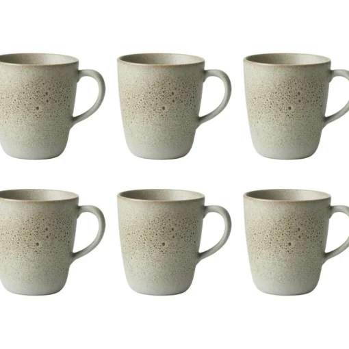 RAW Mug With Handle 35 cl 6-pack, Sandy Beige