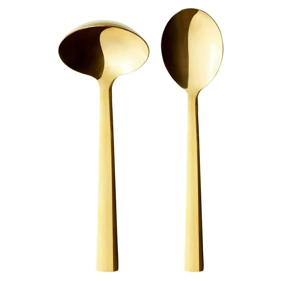 Raw Sauce Ladle & Serving Spoon, Black