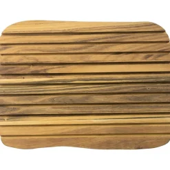 Raw Teak Cutting Board, 27x36 cm