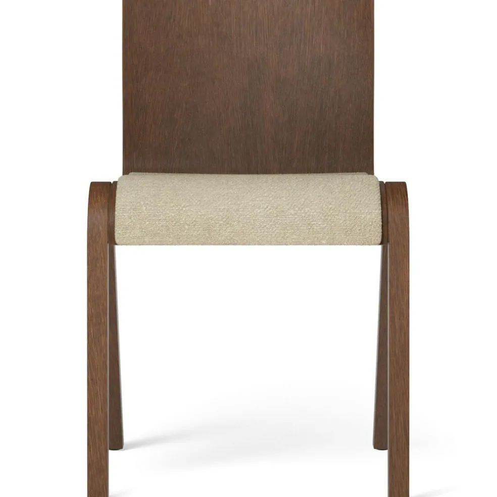 Ready Chair, Upholstered Front, Oak / Bouclé 02
