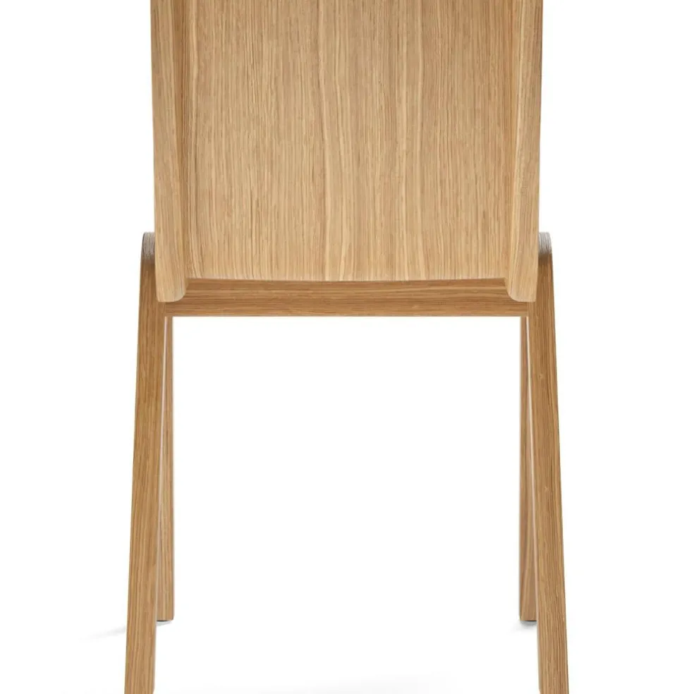 Ready Chair, Upholstered Front, Black Oak / Leather Dakar 0842