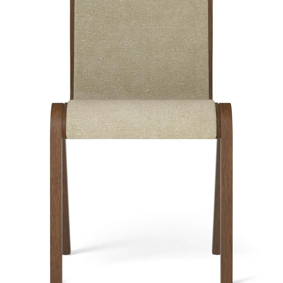 Ready Chair, Upholstered Front, Black Oak / Leather Dakar 0842