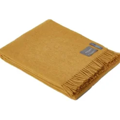 Recycle Alpaca Blanket 150x200 cm, Gold