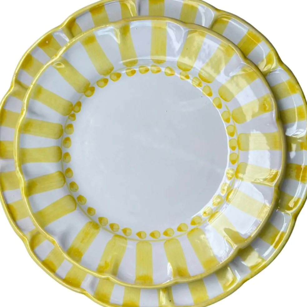 Riviera Side Plate 20 cm, Yellow