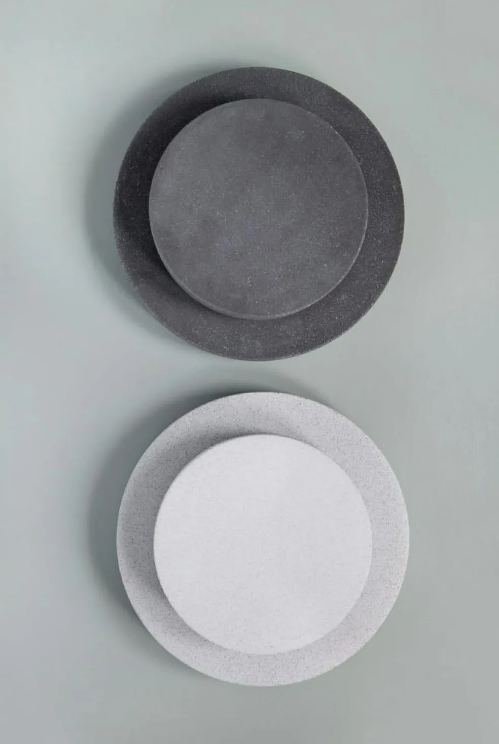 Rolling Stones Plant Trolley Ø35 cm, White