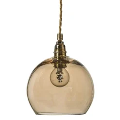 Rowan Pendant Ø15,5, Golden Smoke
