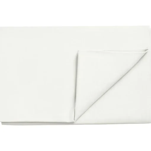 Satin Sheet White, 280x280 cm