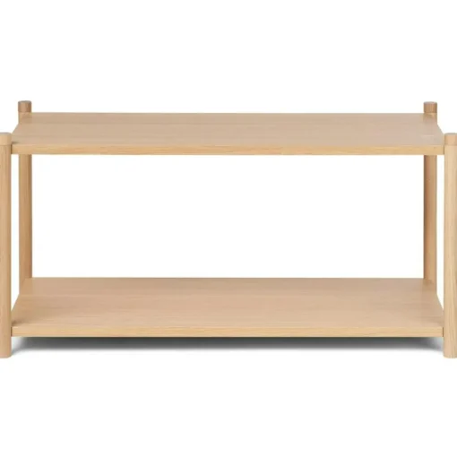 Sceene Bookcase F, Black Oak