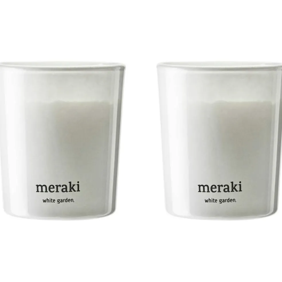 Scented Candle 2-pack, White garden