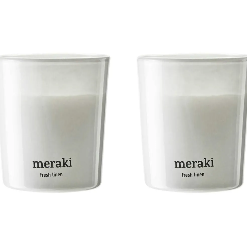 Scented Candle 2-pack, White garden