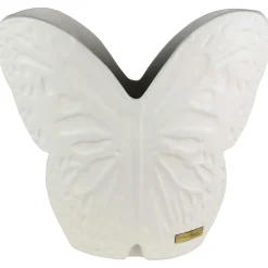 Secret Butterfly Vase Small, White