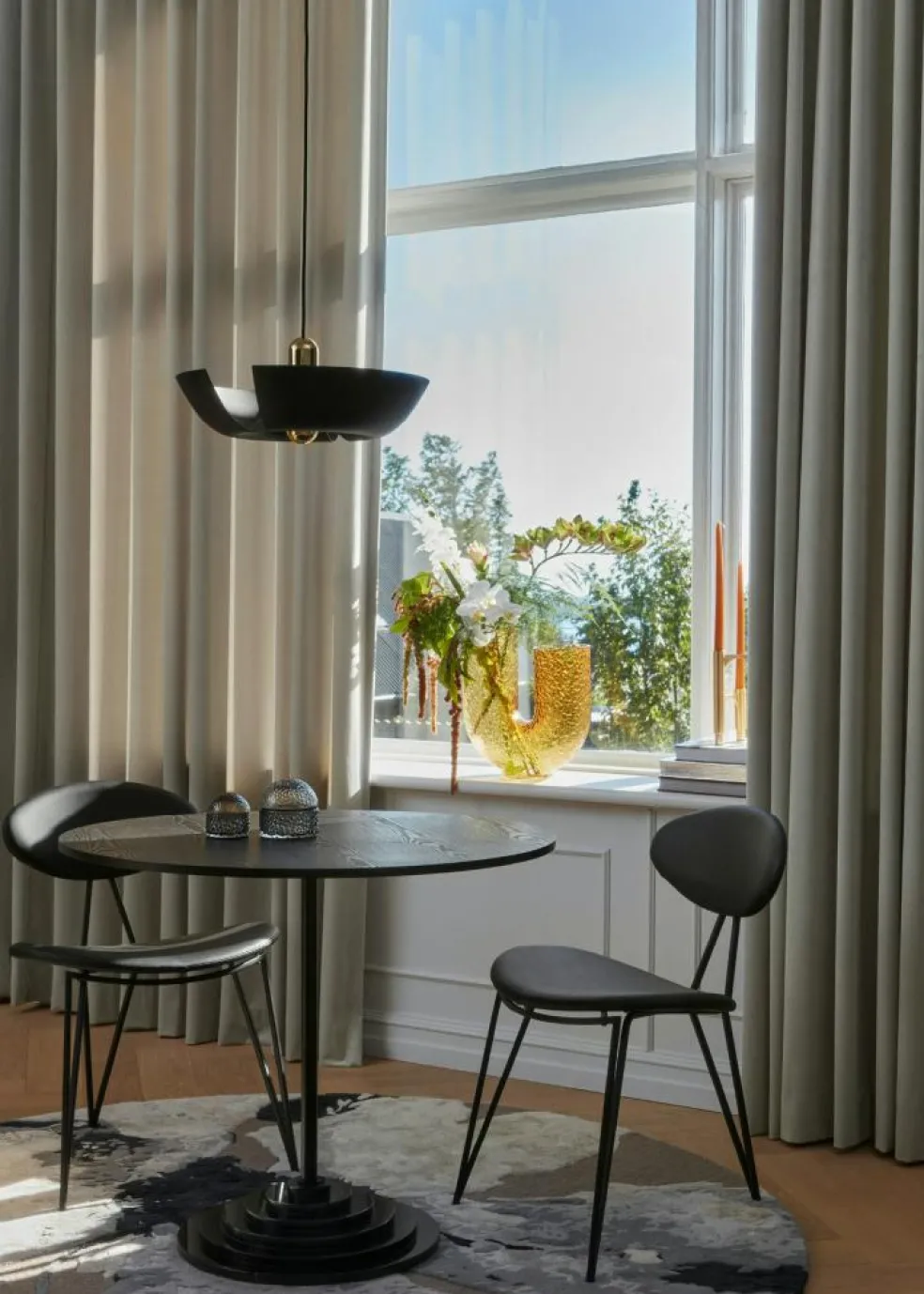 Semper Dining Chair, Java Brown