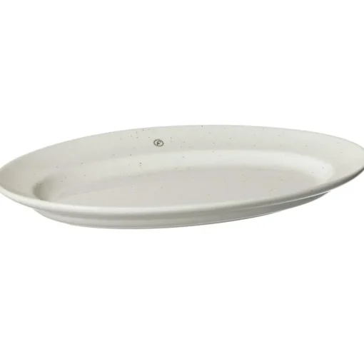 Serving Dish Oval 25x42 cm, Vanilla