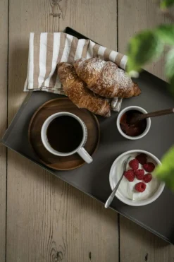 Serving Tray 18x28.5 cm, Mole, Cream White