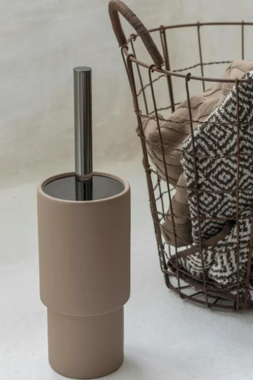 Shades Toilet Brush Holder, Nougat