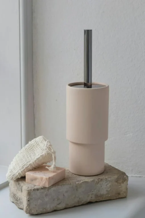 Shades Toilet Brush Holder, Nougat