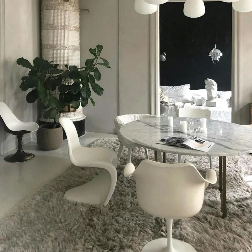 Shaggy Pile Rug 180X270 cm, Oatmeal