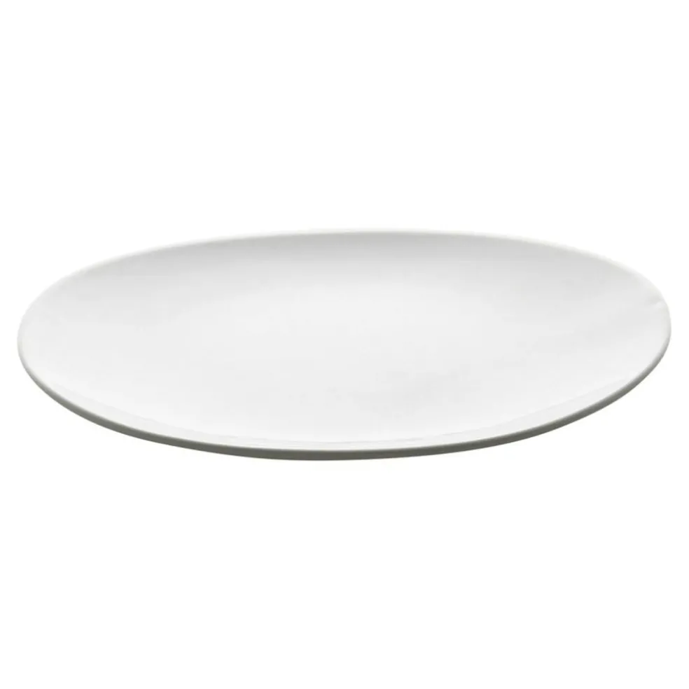 Shell Plate 27,5x28 cm, White