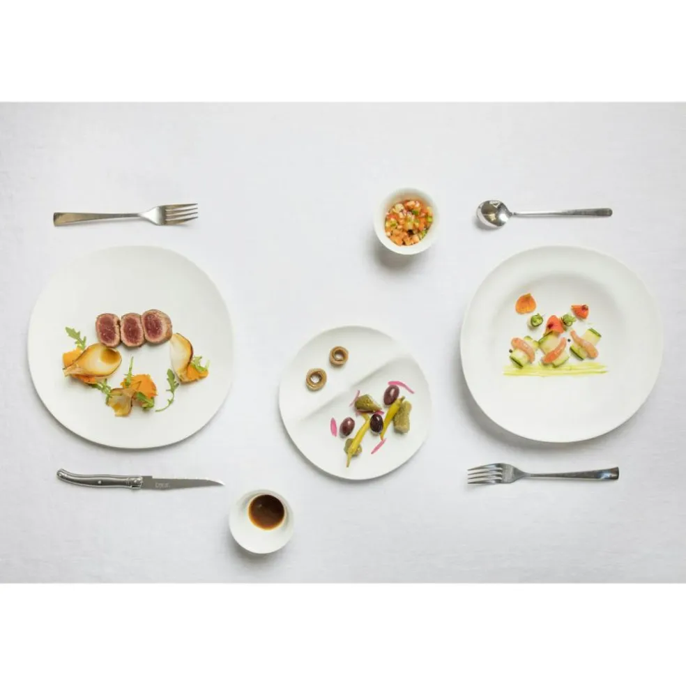 Shell Plate 27,5x28 cm, White