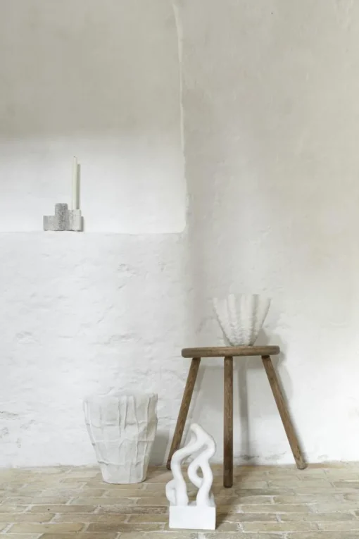 Shell Vase Off-white, 22 cm