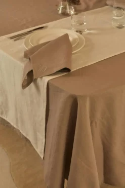 Sienna Napkin 45x45 cm 2-pack, Taupe