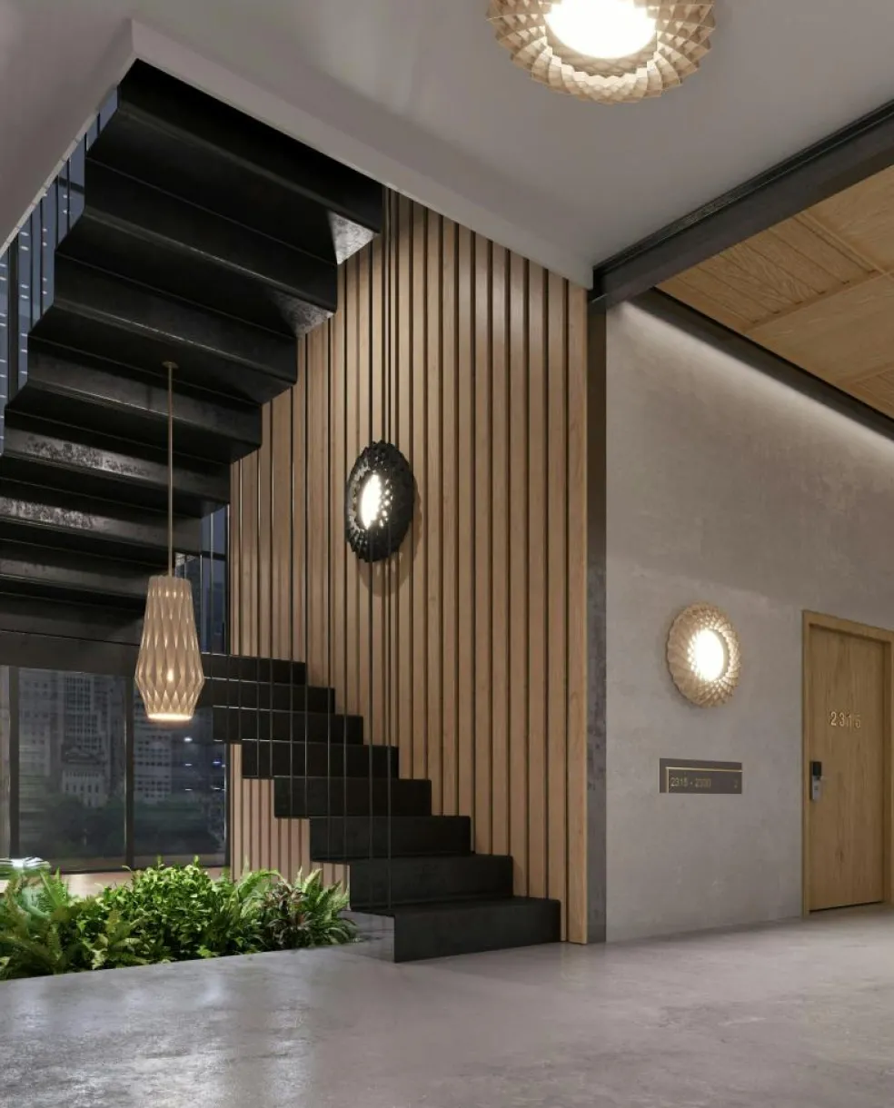 Signature P65 Ceiling Lamp, Brown