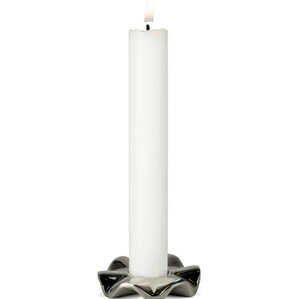 Signe Candle Holder Silver, 2-pack