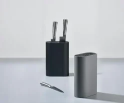 Singles Knife Block, Black