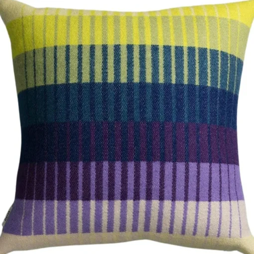 Åsmund Gradient Cushion 50x50 cm, Yellow / Blue